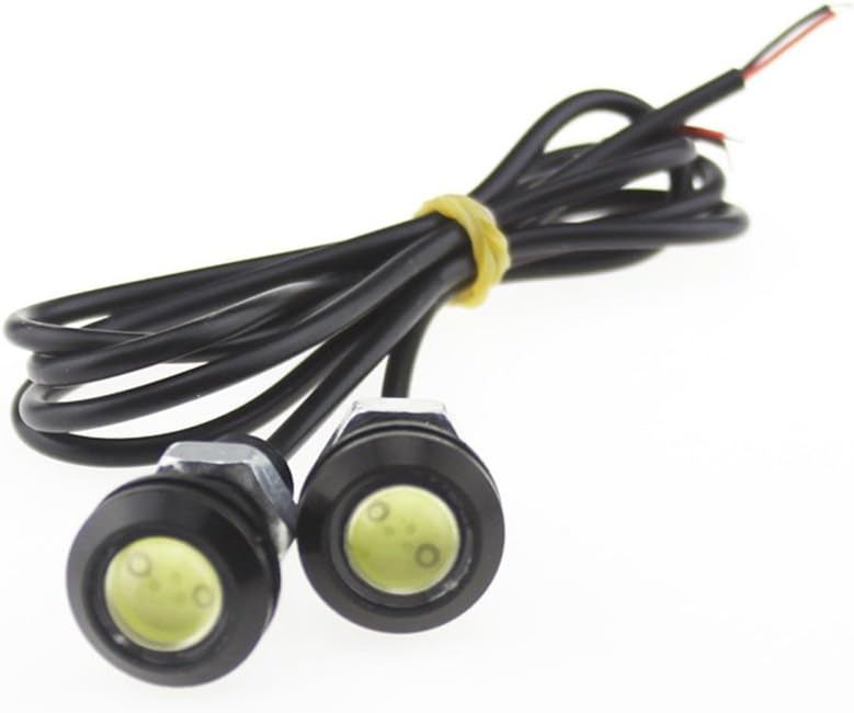 Zhizhen invisable waterproof led day time light,9W egal eye daytime running light Kit 18mm