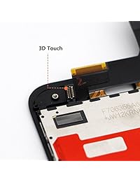 Pantalla LCD de repuesto para iPhone 8 Plus, pantalla táctil LCD, digitalizador de repuesto para montaje completo con kit de herramientas de reparación