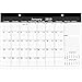 Ankuka Black Home Planner Wall Calendar for 2019, Month-to-View Family Organiser with Special Iterms and Large Spaces for Each Day, 16.5