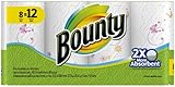 Bounty Print Paper Towels 8 Giant Rolls