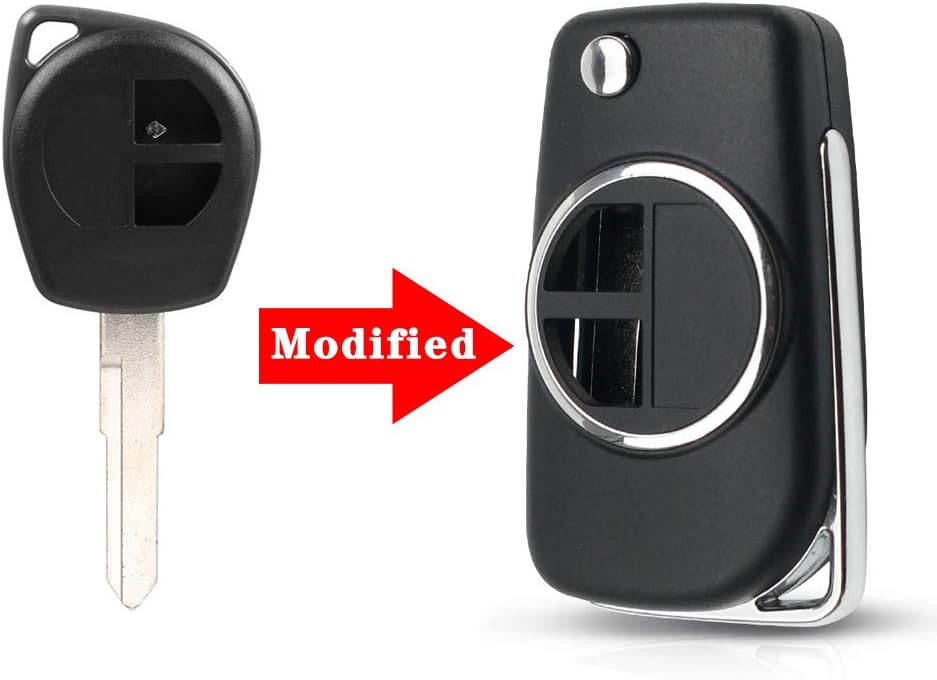 MYJHHigh Quality 2 Btn Modified Flip Folding Car Remote Key Case Shell For Suzuki Swift Sx4 Alto Vitara Ignis Jimny Splash