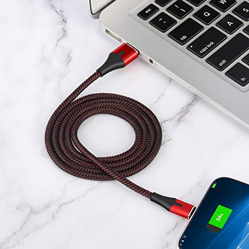 Short Lightning Cable 1ft 3Pack Apple MFi Certified iPhone Charging