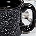 Santa Fe Campfire Coffee & Tea Mug Perfect For Camping or Home , Black 15oz (Pack of 2)