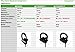 Bluetooth Headphones Wireless Sports Earphones w/ Mic Wireless Earbuds Noise Cancelling Earphones IPX7 Waterproof HD Stereo with Bass Earbuds [2017 Model]
