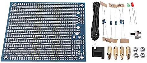 Manualidades Bread Board PCB 95x95mm 2.54mm Innovative Universal Test Double Side Hole PCB Board DIY Prototype Single Bread UFO Type Pad Maintenance Kits