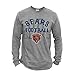 NFL Chicago Bears Men's Long Sleeve Game Time Tee, Large, Athletic Heather