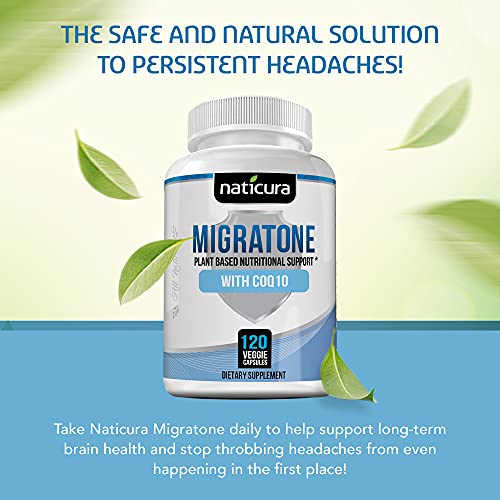 Migratone Migraine Relief Natural Headache Relief Vitamin Migraine