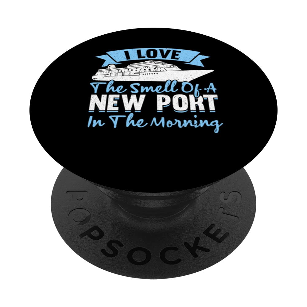 Cruising Travel Vacation Boat Cruise Ship PopSockets Swappable PopGrip