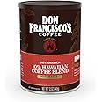 Don Francisco's Premium Hawaiian Blend Premium Ground Coffee - 10% Hawaiian Coffee blended with other premium Arabica beans, Rich Flavor, Floral Aroma, Subtle Fruity Notes - 12 oz Recyclable Steel Can - Family Crafted Since 1870