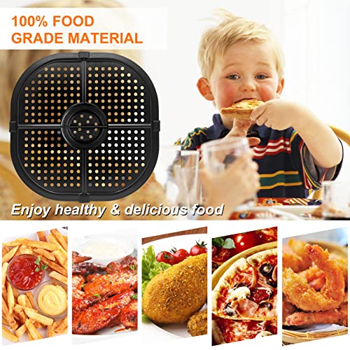 Air Fryer Grill Pan for COSORI 5QT Air Fryers, 9.09IN Upgraded Square
