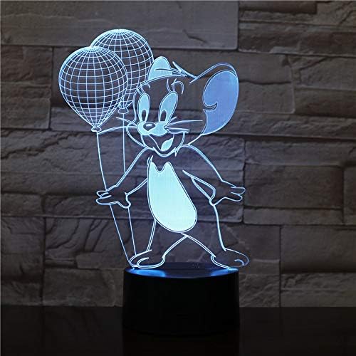 Table lamp bedroom and decorative cartoon touch sensor children's kids gadgets gift tag night light decoration