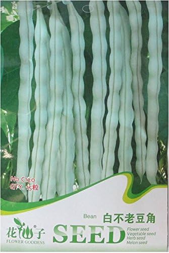semillas raras chinas de frijol blanco, embalaje original, 15 ...