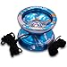 Sidekick Yoyo Pro Blue Silver Gold Splashes Professional Aluminum UNresponsive YoYo
