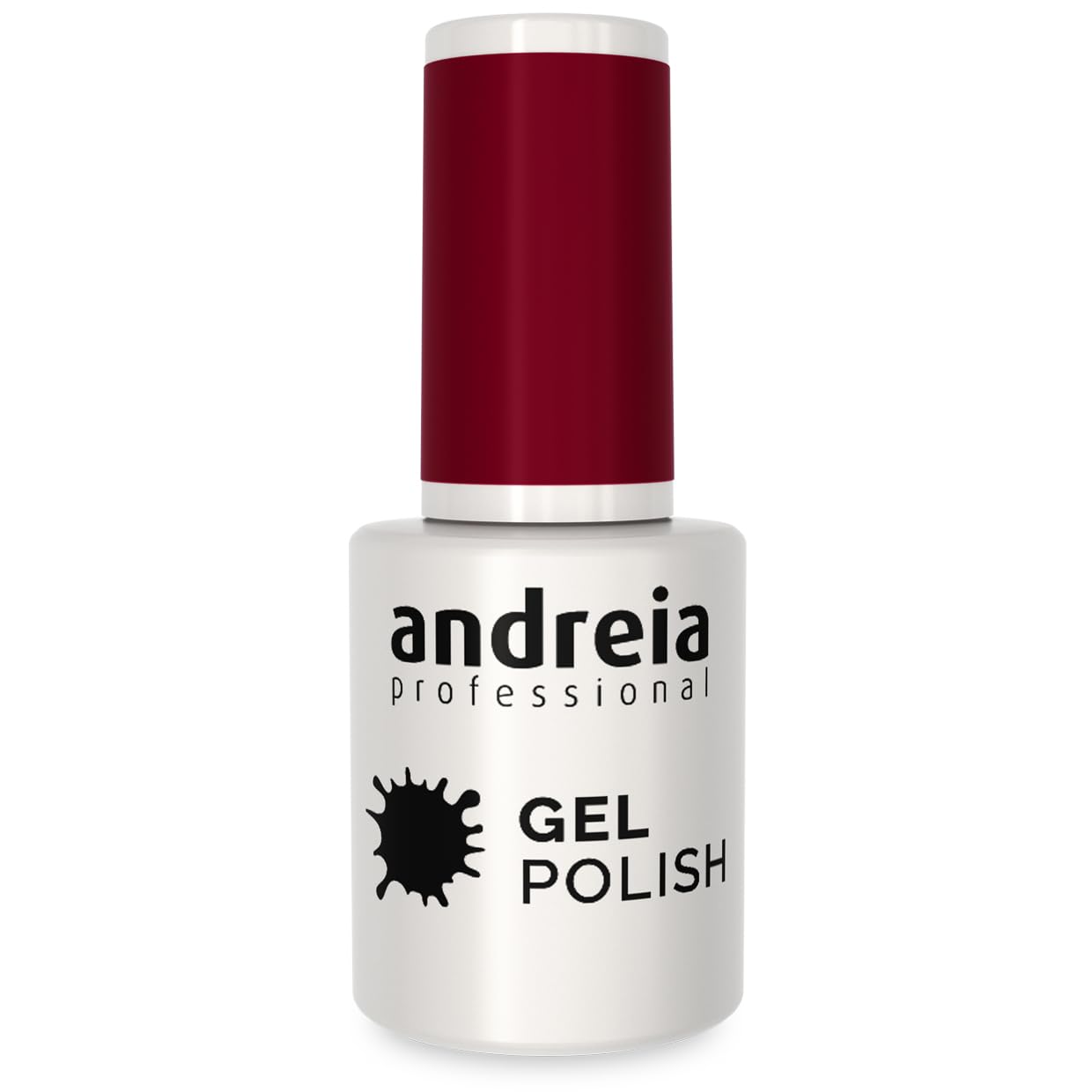 Andreia Semi-Permanent Nail Gel Polish for UV/LED Lamp - Intense Shine and 4 weeks Lasting Manicure Nail Gel Varnish - Colour 283 Red 10.5 ml