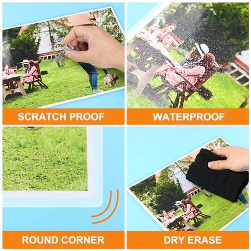 CAREGY 100 Pack Laminating Sheets, Hold 11 x 17 Inch Sheet, 3 Mil Clear Thermal Laminating Pouches 11.5 x 17.5 Inch Lamination Sheet Paper for Laminator, Round Corner