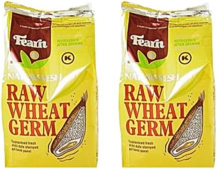 Raw Wheat Germ Fearn Natural Foods 9.5 oz Granules (Pack of 2)