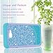 J5 Prime Case ,MANDYCOWRY [ Fashion ]Crystal Bling Diamond Shell Shock Absorbing Soft Rubber Inner Hybrid Armor Protection Cover For Samsung J5 Prime/Galaxy On5 2016 G570 (Blue Flower)