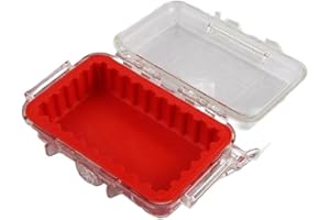 KoiLykke ABS Waterproof Dry Box Camera Gear Outdoor Equipment 20 x 11 x 6 cm Sealed Storage Case Camping, Hiking, Fishing (Bl
