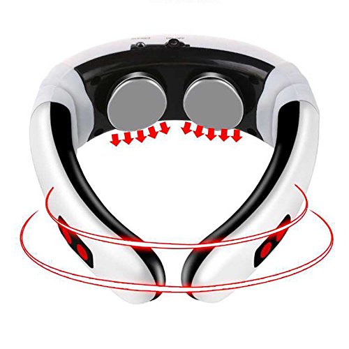 YAVOCOS Chargeable Therapy Neck Massager Neck Relax Back, Shoulders, Foot, Legs – Electric Full Body Massage, Relieve Muscle Pain - Office, Home & Car