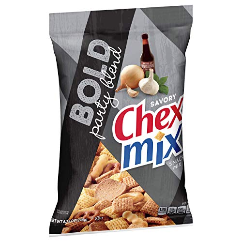 Chex Mix Bold Party Blend Savory Snack Mix, 8.75 oz bag (Pack of 12