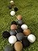 Earth Tone Cotton Ball Patio Party String Lights (20/set)