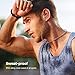 Letscom Wireless Bluetooth Headphones, Magnetic Bluetooth Earbuds, HD Bass Stereo, IPX 5, Built-in Mic in Ear Earphones, with 12 Hours Playtime for Running, Sports, Workout, Gymthumb 2