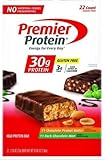 Premier High Protein 2.53 Oz Bars; 11 Chocolate Mint, 11 Peanut Butter=22 Total Bars