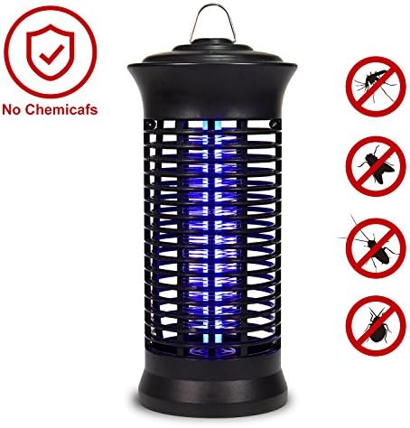 AFBEST Electric Indoor Bug Zapper,Mosquito Killer, Insect Killer and Fly Zapper Catcher Killer Trap with 120V UV Bug Light, 360°Coverage Fly Zapper, 100% Safety for Home, Indoor and Outdoor use