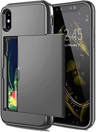 Jack Armour Vatsas 360 Degree Protective Cover Case for Apple iPhone X / 10 / XS / 10S (Grey)