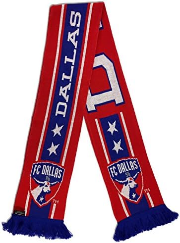 MLS FC Dallas Til I Die Scarf, Red, One Size