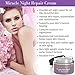 Miracle Night Repair Cream - Best Anti Aging Moisturizer and Anti Wrinkle Cream with Hyaluronic Acid, Vitamin C, Marine Collagen. Daily Moisturizing Treatment for Men and Women