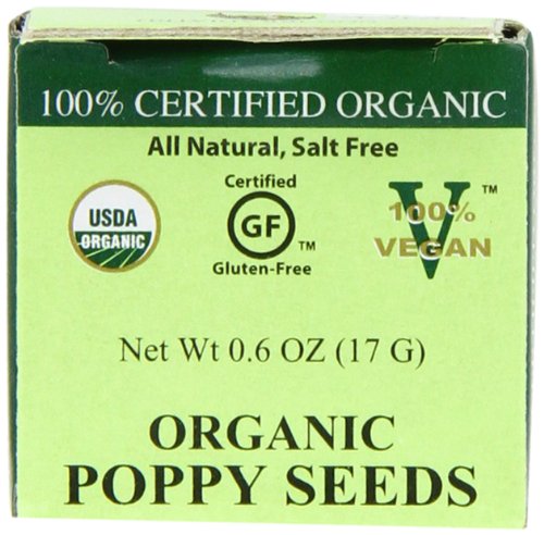SPICELY ORGANIC POPPY SEED, 0.4 OZ