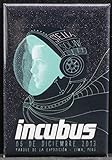 Incubus Concert Poster Refrigerator
