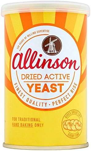 AllinsonDried Yeast 125 g (Pack of 10)
