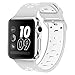 Band for Apple Watch 38mm, Alritz Silicone Sport Straps Replacement Wristband Bracelet for Apple Watch Series 3 / Series 2 / Series 1 / Nike+, Free Protective Case Included