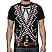 Viva Mexico Men's Mariachi Pistolero Bandido T-Shirt Large Black