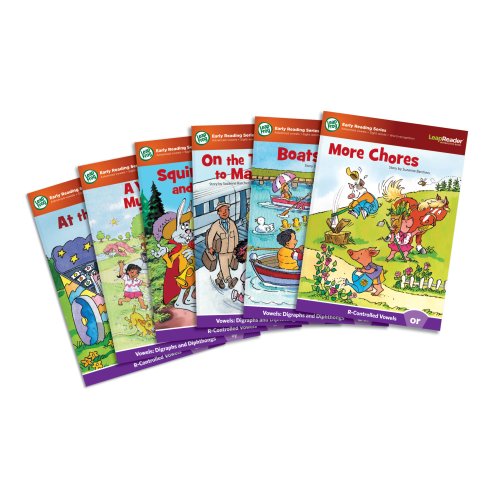 LeapFrog Tag Learn to Read Phonics Book Set 4: Advanced Vowels