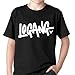 Logang Logan Paul Kids T- Shirt (X- Large / 18-20 Yrs, Black)