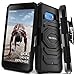 HTC U11 Case, Evocel [New Generation] Rugged Holster Dual Layer Case [Kickstand][Belt Swivel Clip] for HTC Ocean/HTC U11 (Does NOT fit HTC U11 Life), Black (EVO-HTCU11-XX01)