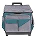 ECR4Kids ELR-0550B-TQ MemoryStor Universal Rolling Cart and Organizer Bag Set, Turquoise