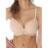 Freya Women's Expression Underwire Demi Plunge Molded T-Shirt Bra