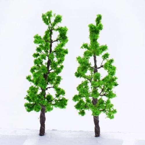 Axiwen Model Pine Tree Train Set Scenery Landscape N Z - 10PCS