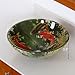 Fontaine Koi & Lily Pond Glass Vessel Bathroom Sink - FSA-VS-PSZ003D