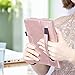 iPad Mini Case, iPad Mini 2 Case, iPad Mini 3 Case, UrbanDrama Glitter Sparkly Slim Fit Folio Stand PU Leather Case with Auto Wake/Sleep Feature Luxury Smart Cover for iPad Mini 1/2 / 3, Rose Gold
