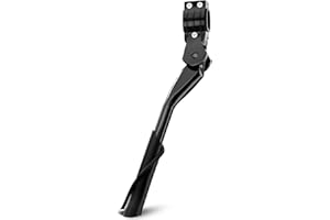 HENMI Bike Kickstand for Adult Bikes,Max Load 99 LBS, Adjustable Bicycle Kickstand for Most 24"-29", Non-Slip Sole, Aluminum Alloy and Magnesium alloy Material, Kickstand for Mountain Bike E-bike