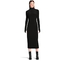 women's mesh long sleeve dress Fleur du Mal Mesh Long Sleeve Midi Dress