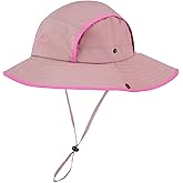 Kids Sun Hat Wide Brim Bucket Hat UPF 50+ Fishing Safari Hat Summer Beach Hat for Boys Girls