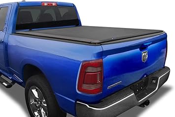 Amazon Com Tyger Auto T1 Soft Roll Up Truck Bed Tonneau Cover For 2019 2020 Ram 1500 New Body Style 5 7 Bed Not For Classic Does Not Fit With Multi Function Split