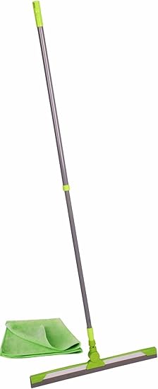 Floor Squeegee Foam Blade Handle Wetroom Tile Floor Cleaner