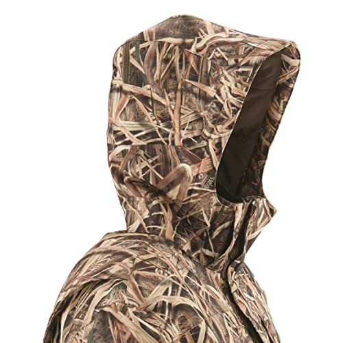 Guide Gear Men’s Waterfowl Hunting Camo Jacket Waterproof and Insulated